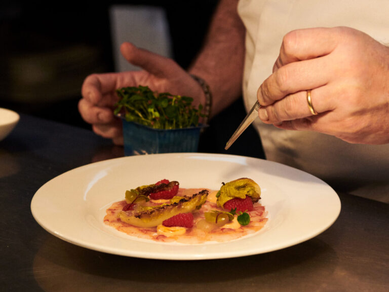 piatto cucinato dallo chef del magna pars